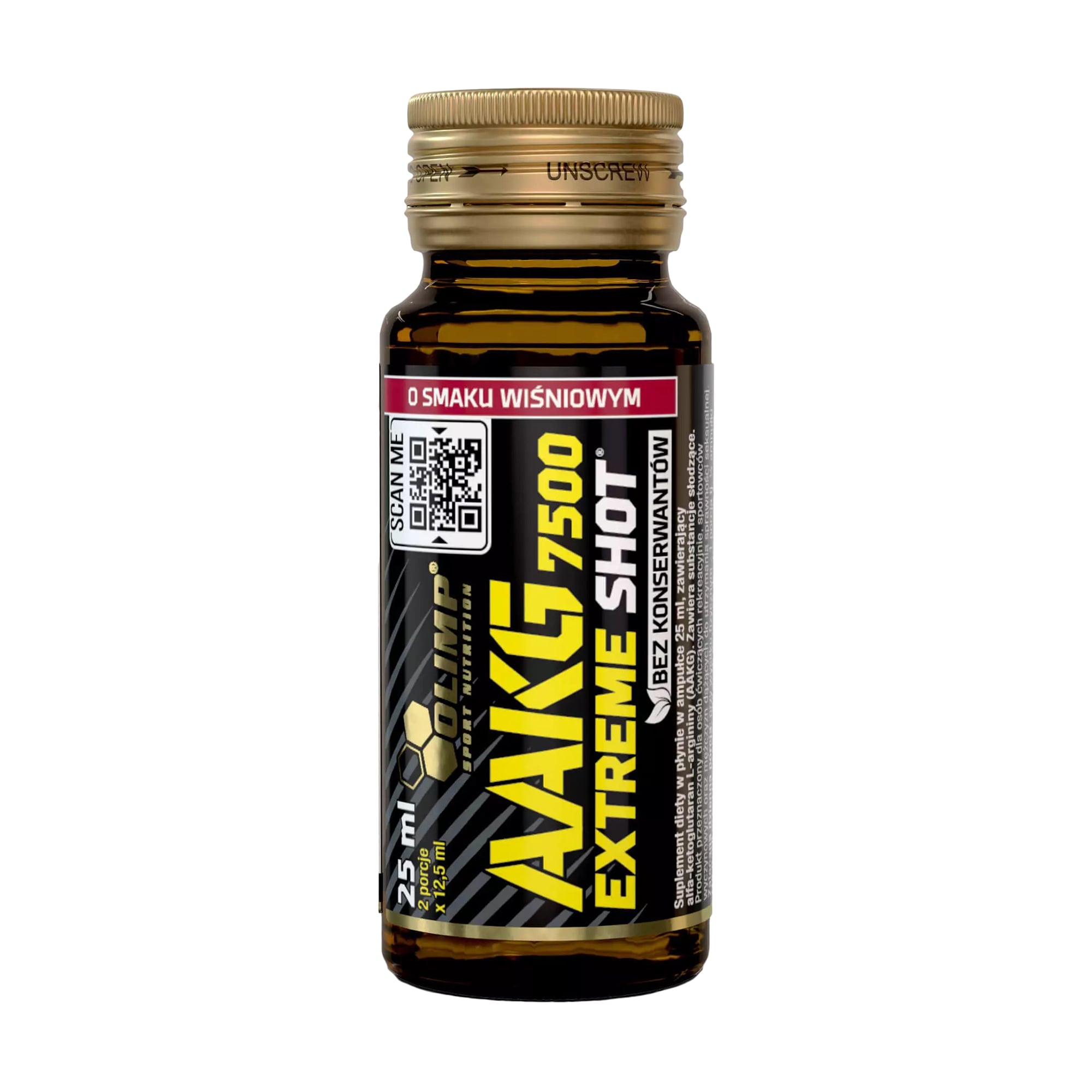 Амінокислота Olimp Sport Nutrition AAKG 7500 Extreme Shot Вишня, в рідині, 25 мл
