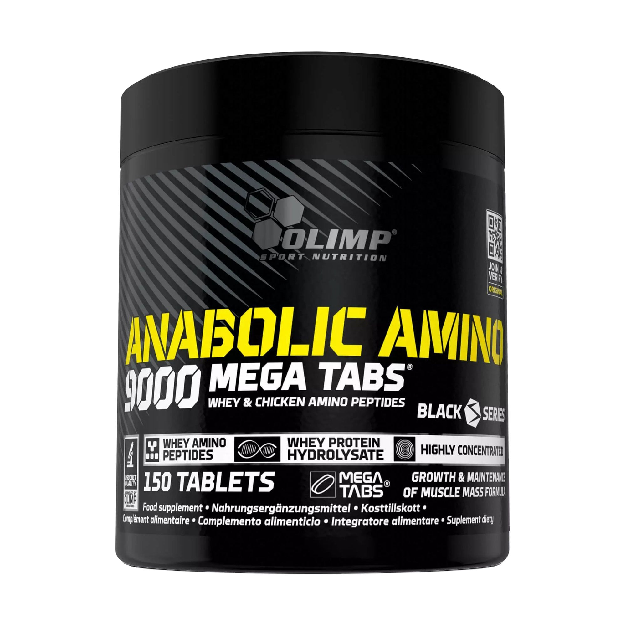 Амінокислоти Olimp Sport Nutrition Anabolic Amino 9000 Mega Tabs, 150 таблеток