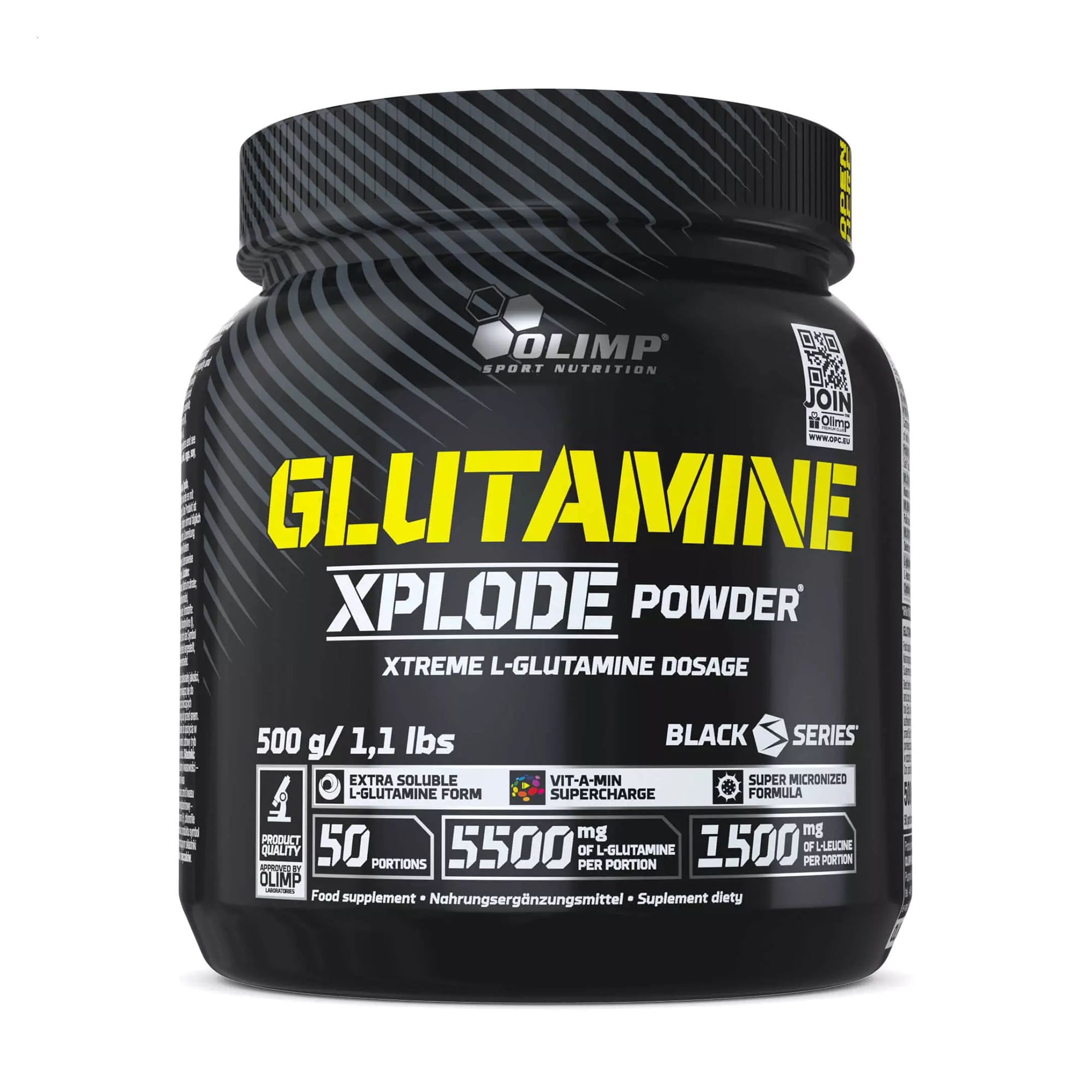 Глютамін Olimp Sport Nutrition Glutamine Xplode Ананас, в порошку, 500 г